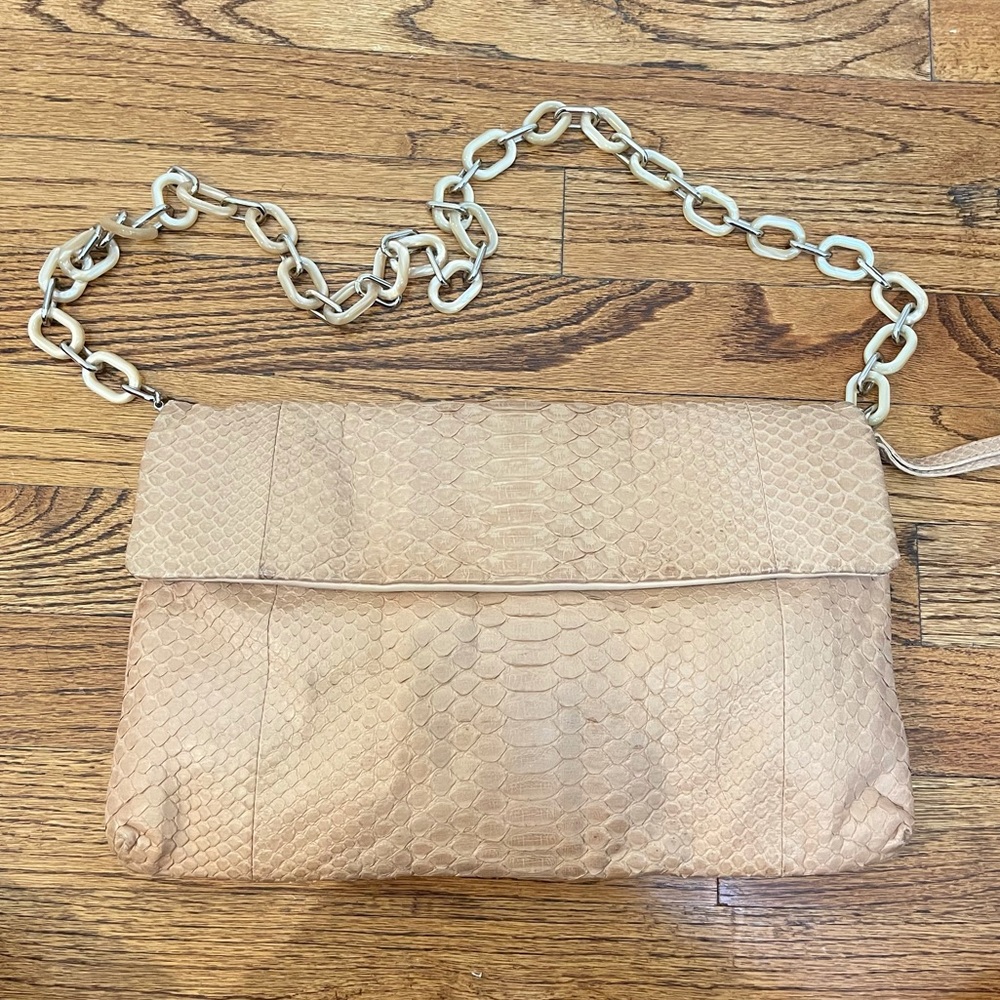 Devi Kroell Nude Python Bag